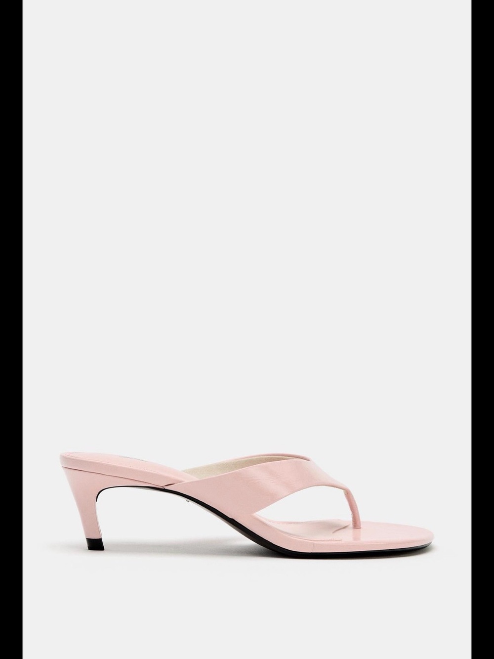 Zara heeled leather sandals